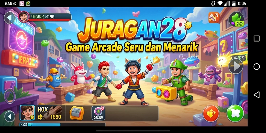 Screenshot gameplay JURAGAN28 yang seru dan menantang.